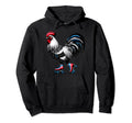 Roller Skating Rooster Derby Skater Hoodie - Trendy Graphic Men Women - T-Shirt, Sweatshirt, Hoodie