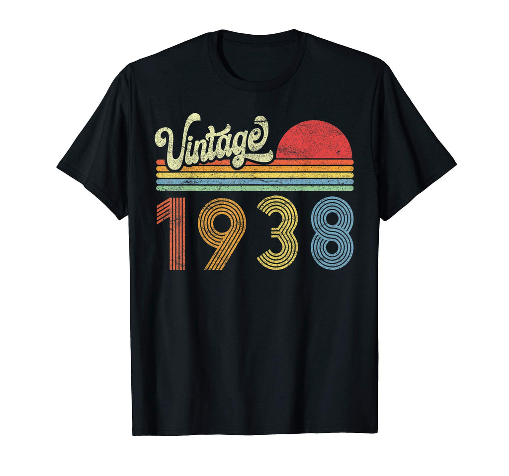 1938 Birthday Gift Born Made 1938 Sunset T-Shirt - Custom Art Print Unisex - T-Shirt, Sweatshirt, Hoodie