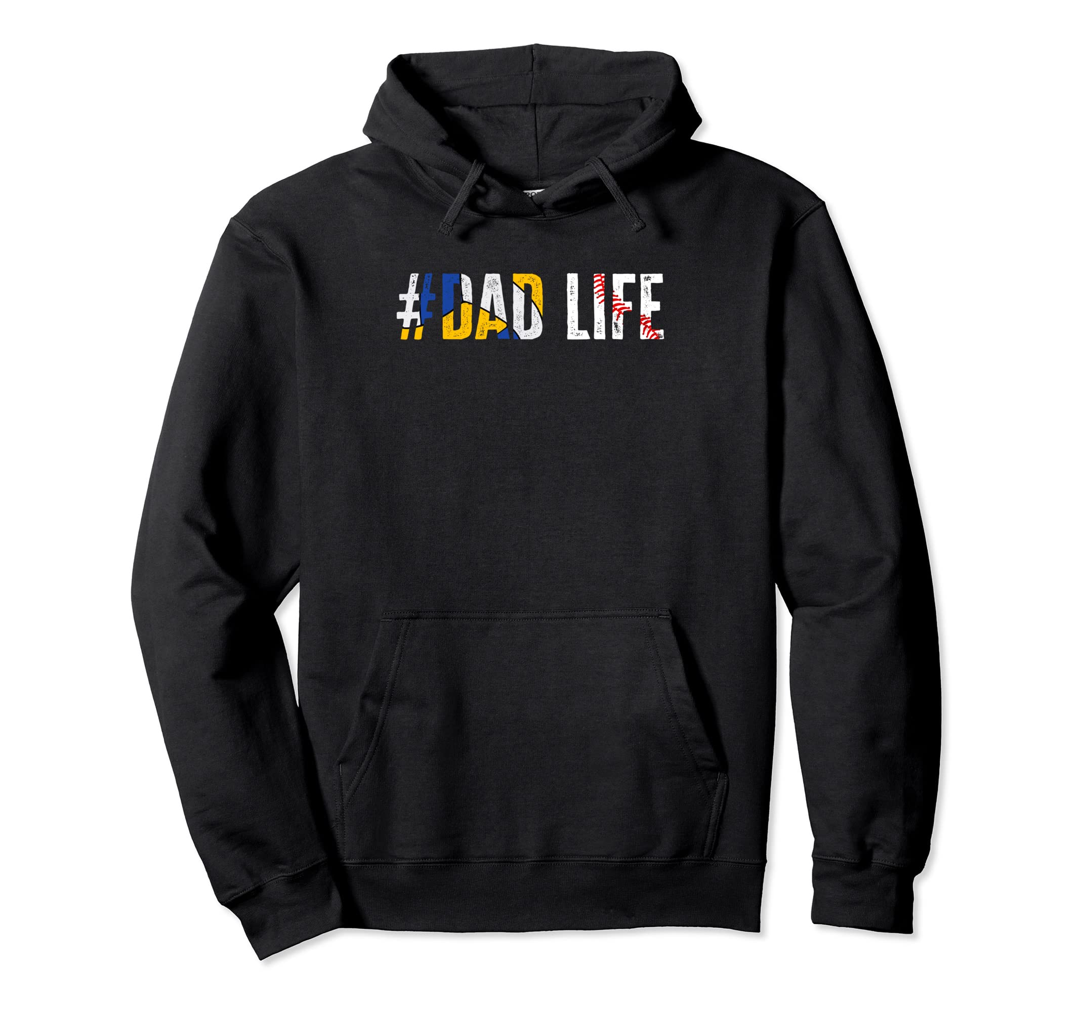 Ball Dad Fathers Day Raising Ballers Hoodie - Streetwear Style Men Women - T-Shirt, Sweatshirt, Hoodie