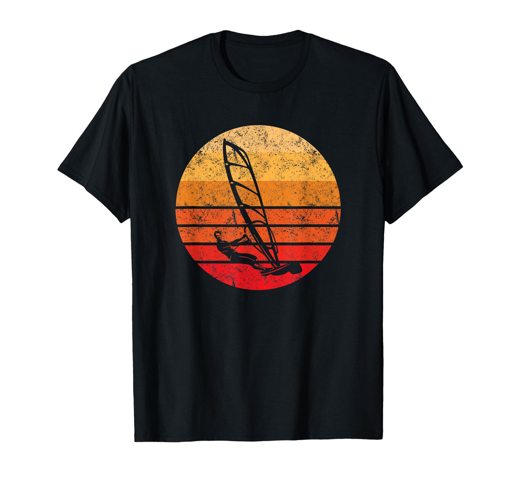 Windsurf Windsurfing Sunset T-Shirt - Graphic Print Unisex - T-Shirt, Sweatshirt, Hoodie