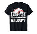 Baseball Grumpy Baseball Player Game T-Shirt - Trendy Graphic for Adults - T-Shirt, Sweatshirt, Hoodie