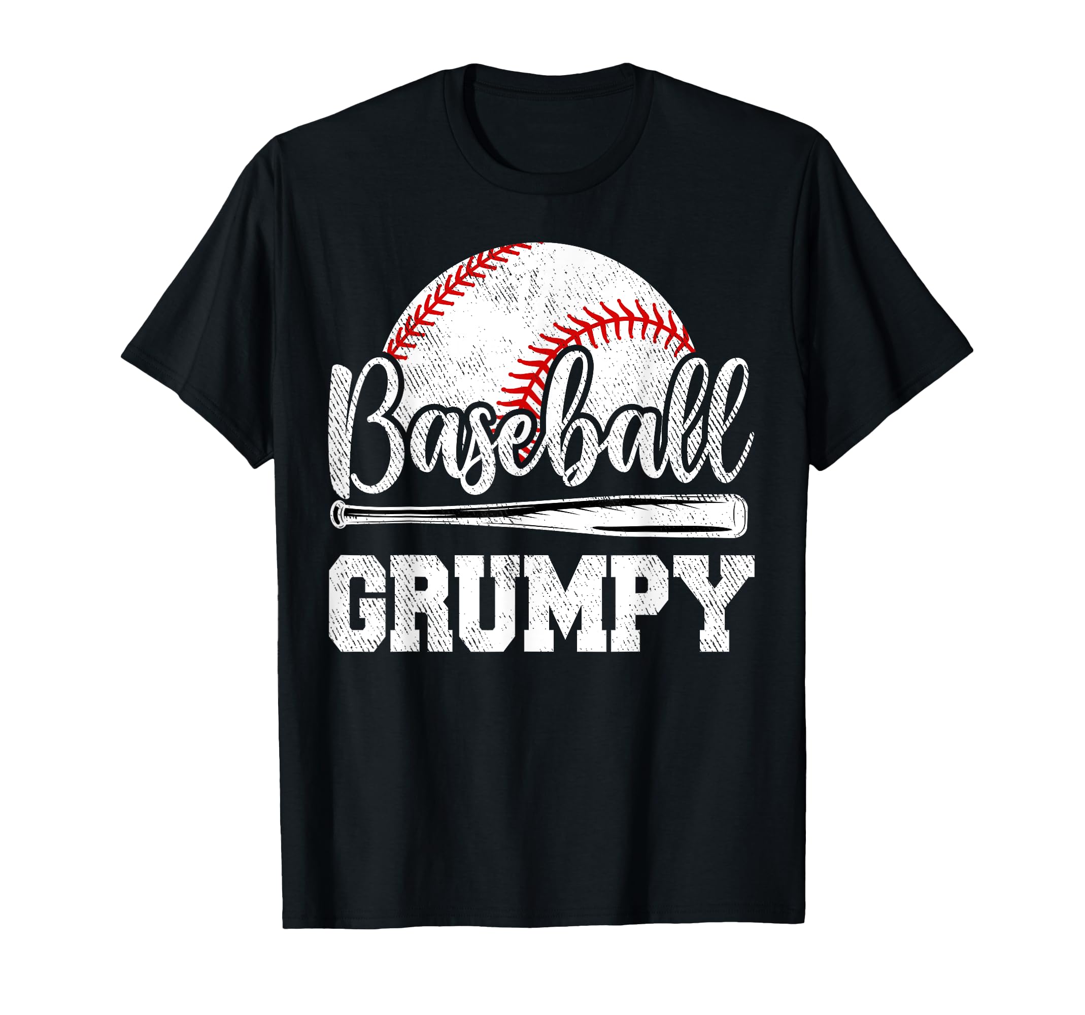 Baseball Grumpy Baseball Player Game T-Shirt - Trendy Graphic for Adults - T-Shirt, Sweatshirt, Hoodie