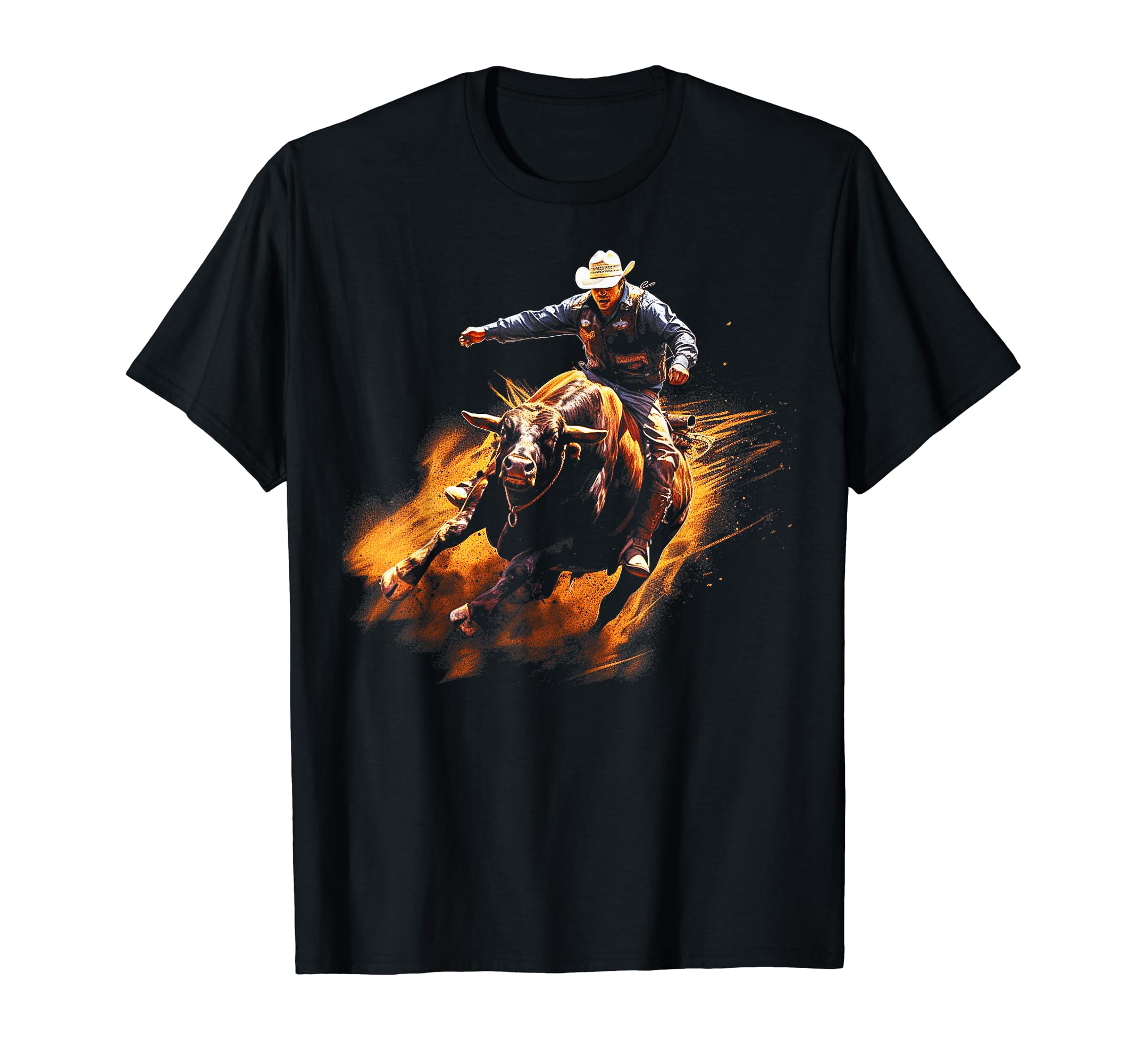 Cowboy Rodeo Horse Riding Usa Cowboy T-Shirt - Novelty Apparel for Adults - T-Shirt, Sweatshirt, Hoodie