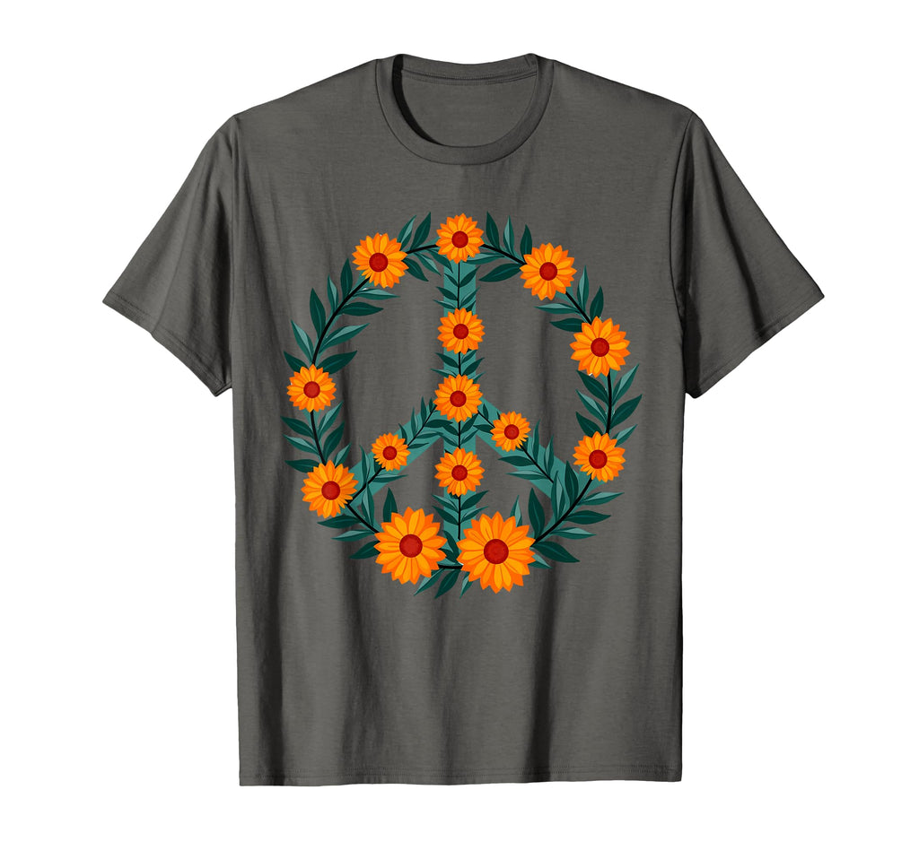 60S 70S Flower Power Groovy Love T-Shirt - Custom Art Print Men Women - T-Shirt, Sweatshirt, Hoodie