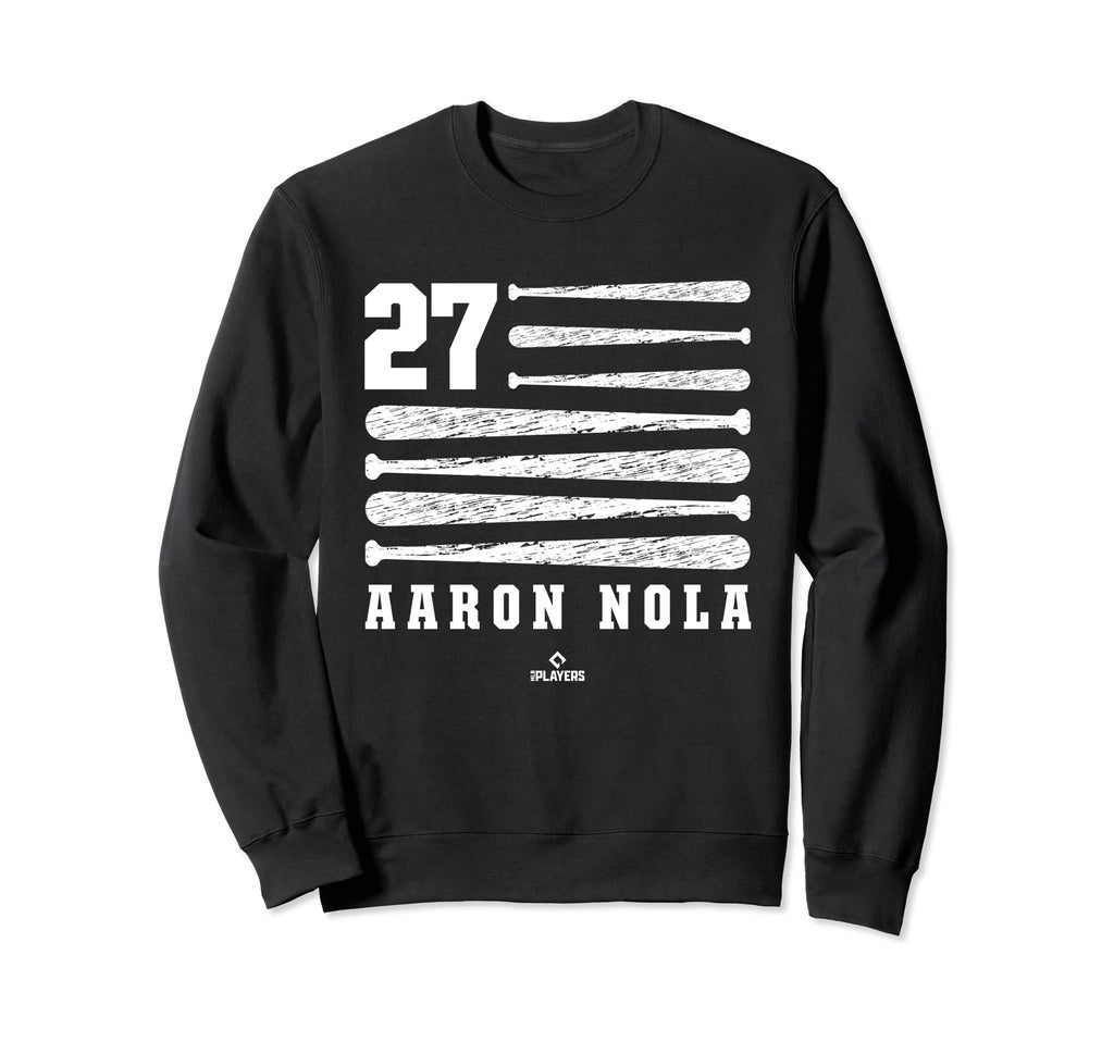 Aaron Nola Flag Philadelphia Patriotic Sweatshirt - Graphic Print Unisex - T-Shirt, Sweatshirt, Hoodie
