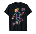 Colorful Funny Soccer Fan Dad Mom Game T-Shirt - Custom Art Print Unisex - T-Shirt, Sweatshirt, Hoodie