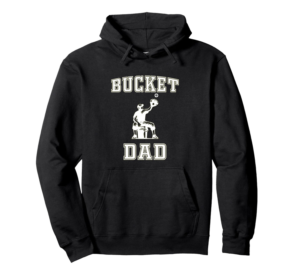 Bucket Dad Softball Dad Baseball Hoodie - Custom Art Print for Adults - T-Shirt, Sweatshirt, Hoodie