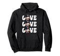Funny Grandpa Love Baseball Gnome Hoodie - Streetwear Style for Adults - T-Shirt, Sweatshirt, Hoodie