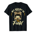 My Heart Is That Field Baseball T-Shirt - Unique Graphic for Adults - T-Shirt, Sweatshirt, Hoodie