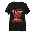 Baseball Girlfriend Tri Blend T-Shirt - Trendy Graphic Unisex - T-Shirt, Sweatshirt, Hoodie