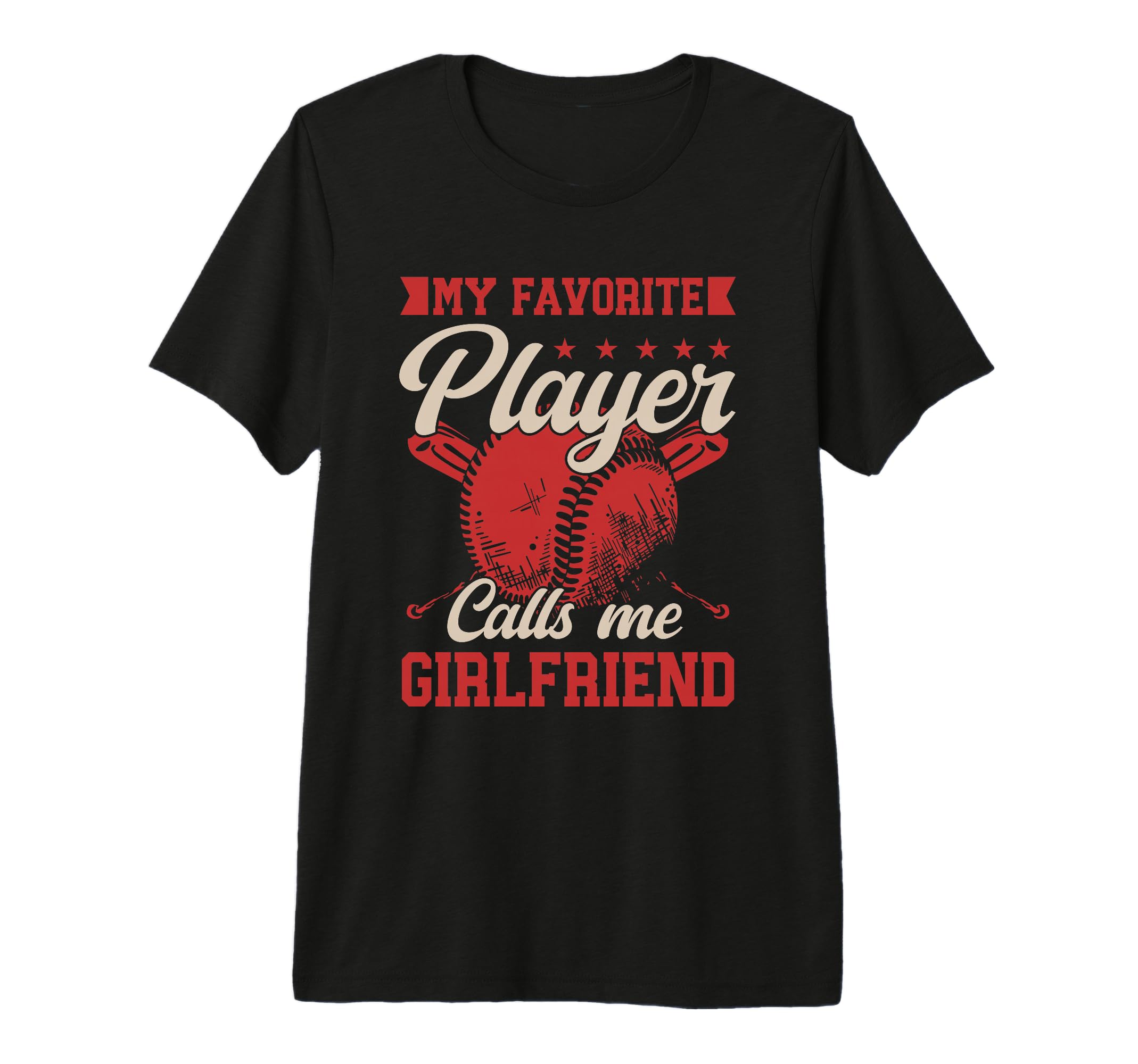 Baseball Girlfriend Tri Blend T-Shirt - Trendy Graphic Unisex - T-Shirt, Sweatshirt, Hoodie