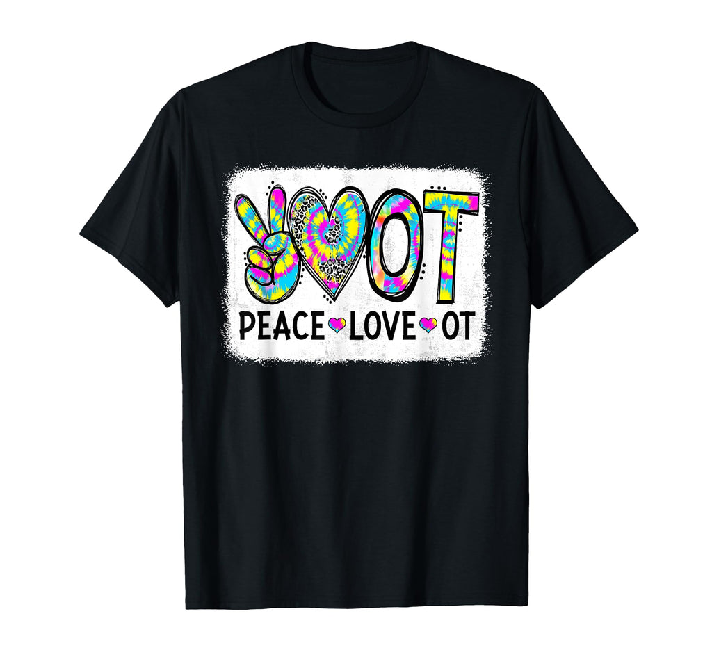 Bleached Peace Love Ot Ota T-Shirt - Fun Novelty Design for Adults - T-Shirt, Sweatshirt, Hoodie