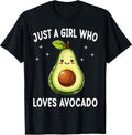 Just A Girl Who Loves Avocado - Adult & Kids T-Shirts, Sweatshirts & Hoodies apparel design preview 1