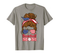 Baseball Mom Messy Bun T-Shirt - Minimalist Print Unisex - T-Shirt, Sweatshirt, Hoodie