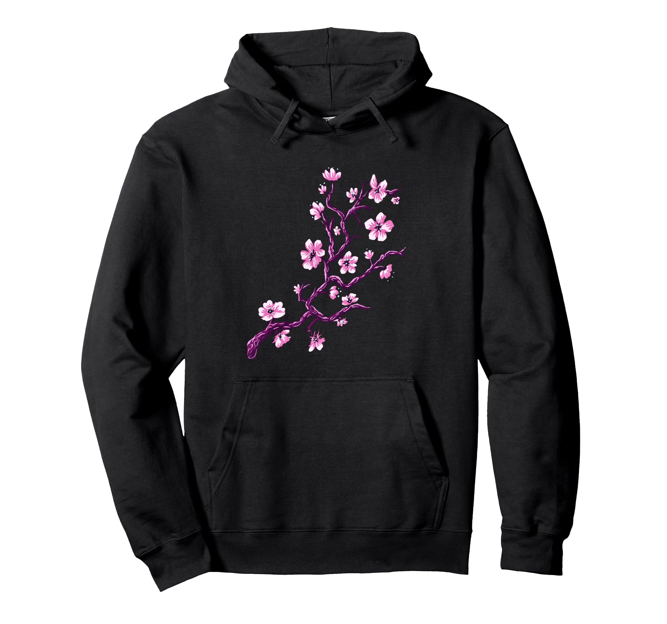 Vaporwave Japan Japanese Cherry Blossom Hoodie - Novelty Apparel Men Women - T-Shirt, Sweatshirt, Hoodie