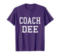 Coach Dee Custom Football Soccer T-Shirt - Unique Graphic for Adults - T-Shirt, Sweatshirt, Hoodie