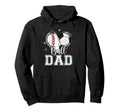 Ball Dad Baseball Soccer Heart Nana Hoodie - Custom Art Print Men Women - T-Shirt, Sweatshirt, Hoodie