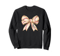 Baseball Mama Coquette Bow Red Sweatshirt - Novelty Apparel Men Women - T-Shirt, Sweatshirt, Hoodie