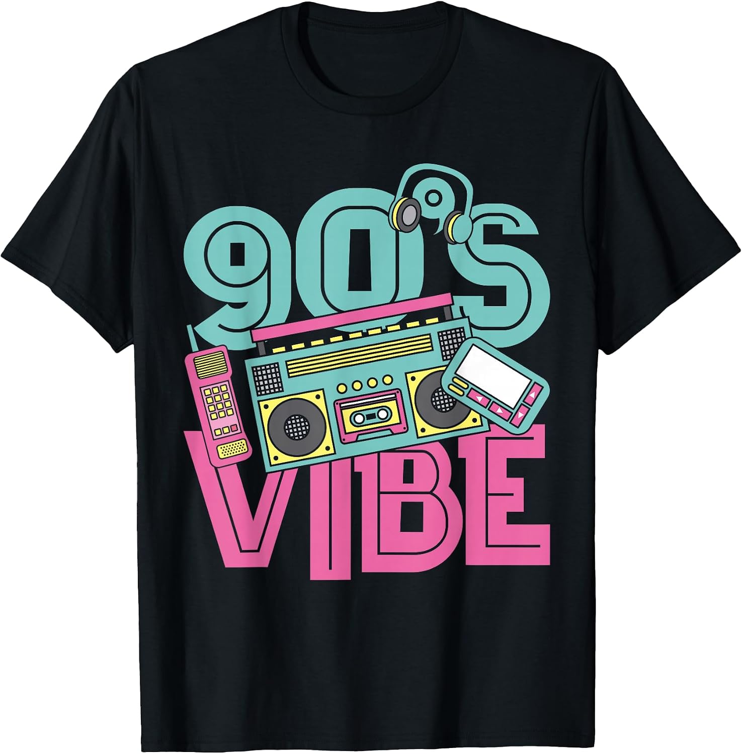 Retro Nineties Gift Idea - Adult & Kids T-Shirts, Sweatshirts & Hoodies apparel design preview 1