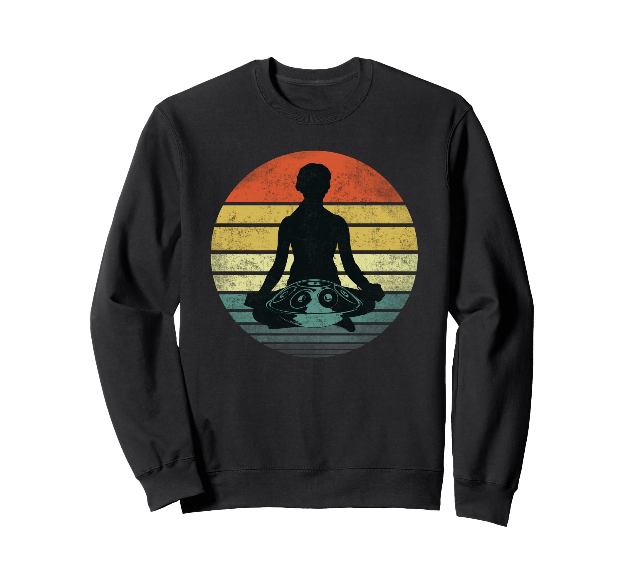 Handpan Hang Drum Music Meditation Sweatshirt - Streetwear Style Unisex - T-Shirt, Sweatshirt, Hoodie