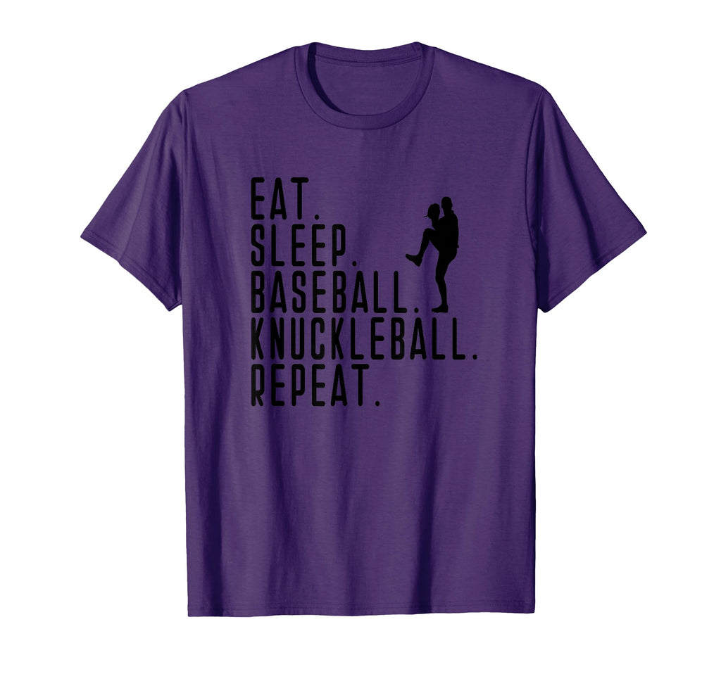 Eat Sleep Knuckleball Pitcher T-Shirt - Streetwear Style for Adults - T-Shirt, Sweatshirt, Hoodie