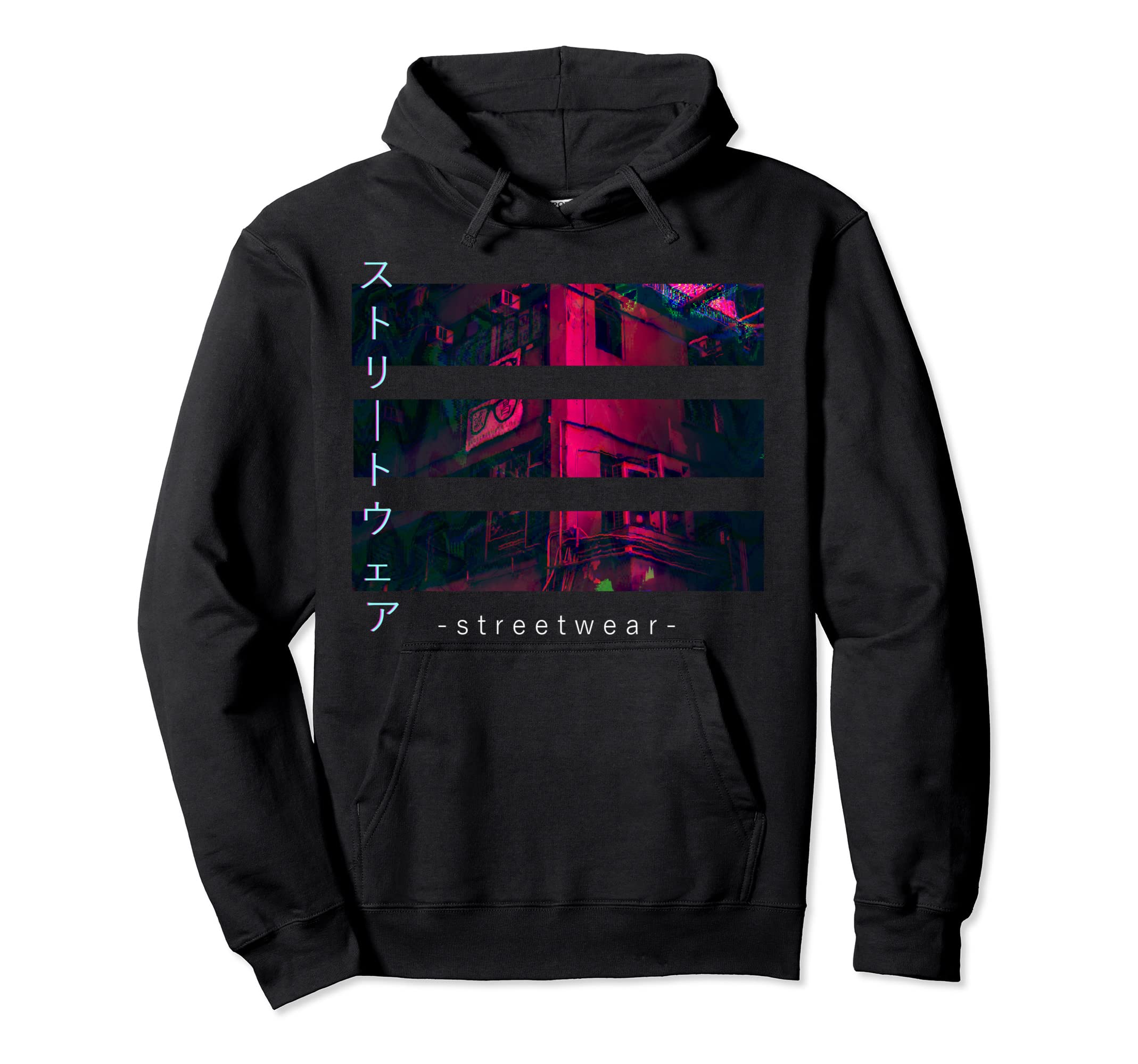 Japan Tokyo House Streetwear Vaporwave Hoodie - Novelty Apparel for Adults - T-Shirt, Sweatshirt, Hoodie