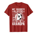 My Favorite Players Call Me Grandpa Soccer T-Shirt - Graphic Print Unisex - T-Shirt, Sweatshirt, Hoodie