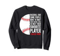 Baseball Dad Some People Have To Wait Sweatshirt - Graphic Print Unisex - T-Shirt, Sweatshirt, Hoodie