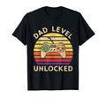 Dad Level Unlocked Funny New Dad Gifts T-Shirt - Aesthetic Graphic Unisex - T-Shirt, Sweatshirt, Hoodie