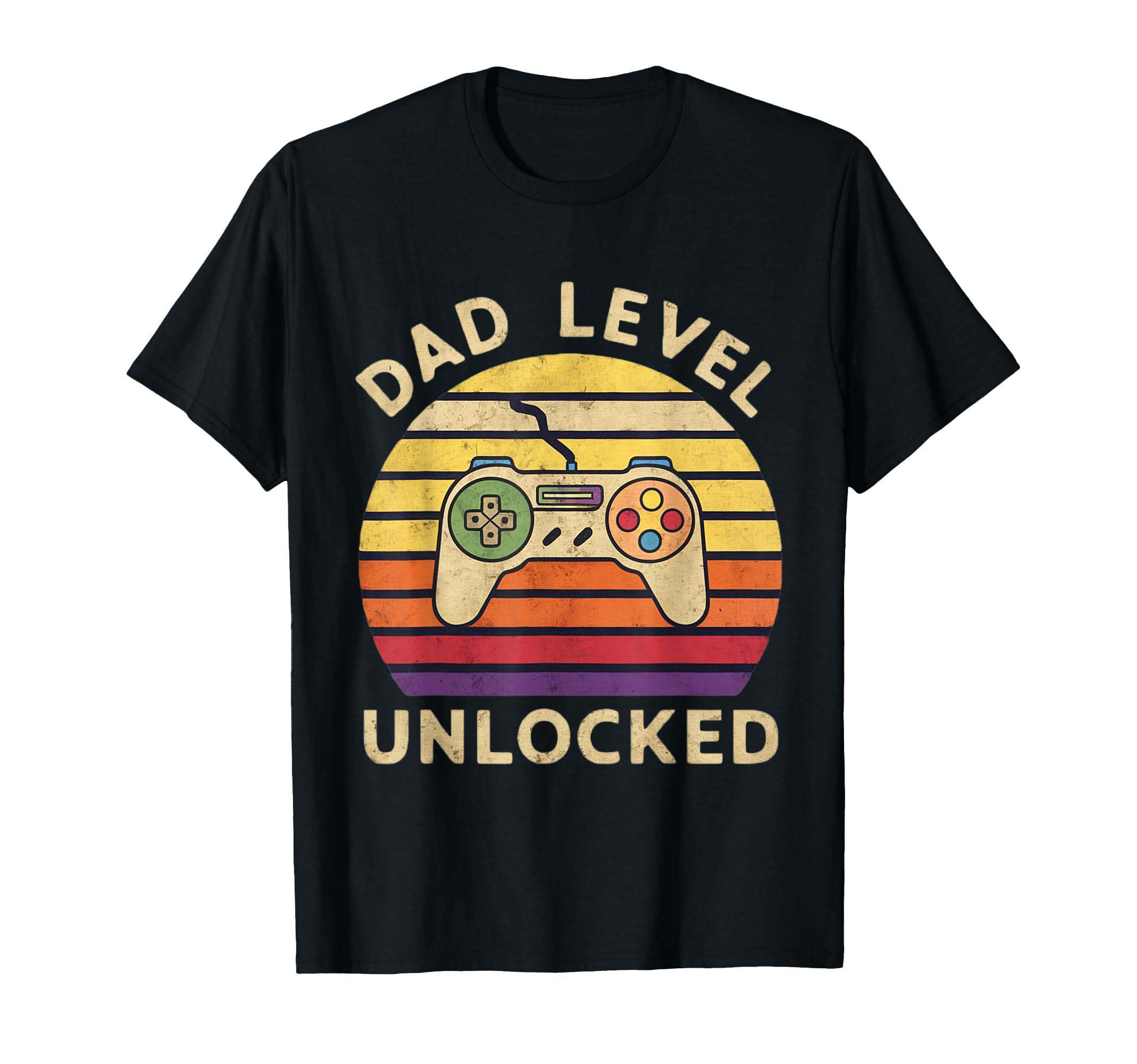 Dad Level Unlocked Funny New Dad Gifts T-Shirt - Aesthetic Graphic Unisex - T-Shirt, Sweatshirt, Hoodie