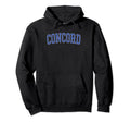Concord Nh Distressed Blue Varsity Hoodie - Minimalist Print for Adults - T-Shirt, Sweatshirt, Hoodie