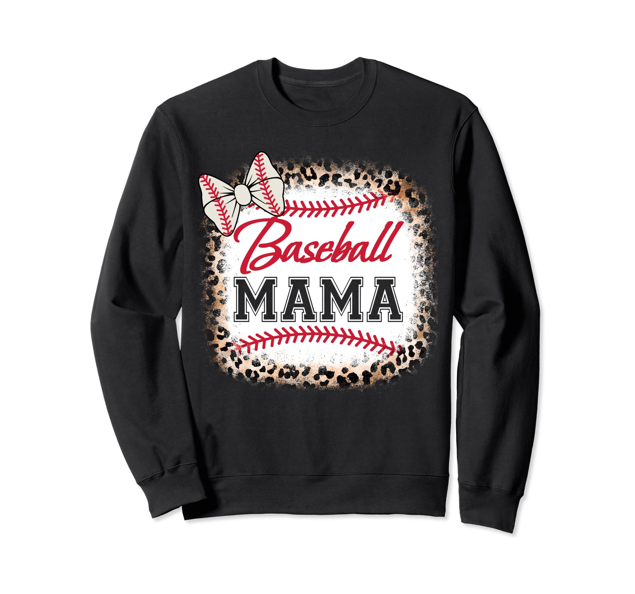 Baseball Mama Mother Funny Baseball Sweatshirt - Unique Graphic for Adults - T-Shirt, Sweatshirt, Hoodie