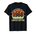 1966 60Th Birthday Rock Band T-Shirt - Minimalist Print Unisex - T-Shirt, Sweatshirt, Hoodie