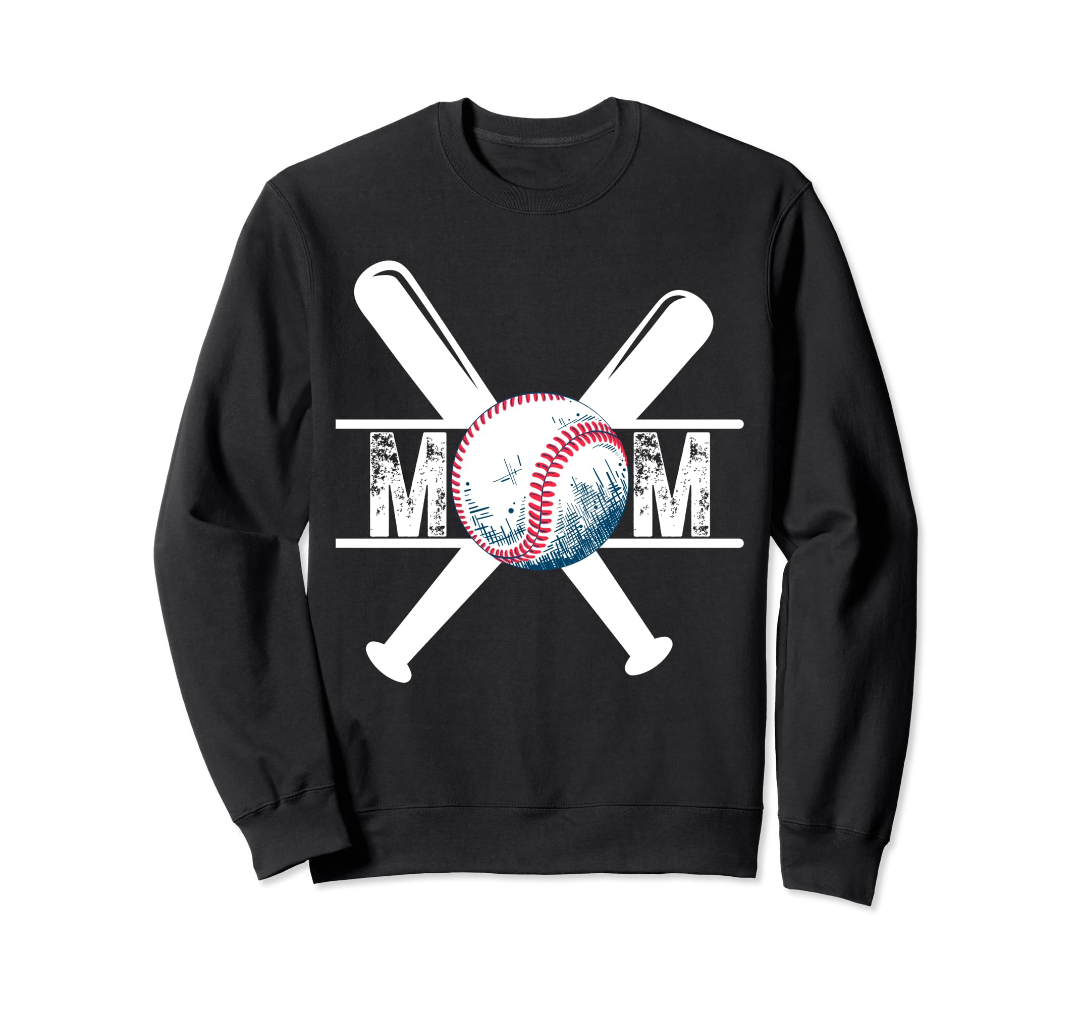 Baseball Mom Sweatshirt - Custom Art Print for Adults - T-Shirt, Sweatshirt, Hoodie