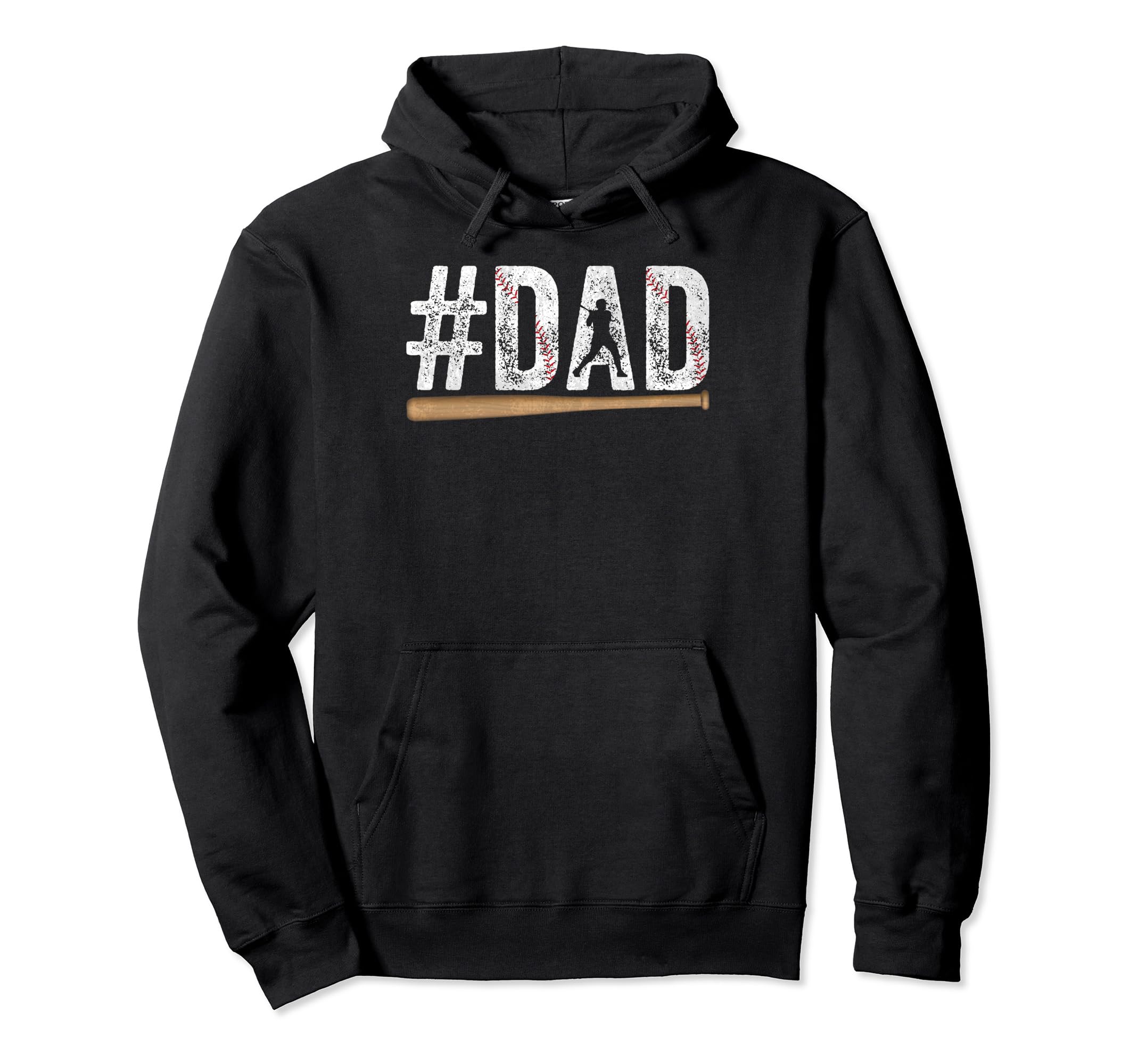 Baseball Dad Softball Batter Hoodie - Custom Art Print for Adults - T-Shirt, Sweatshirt, Hoodie