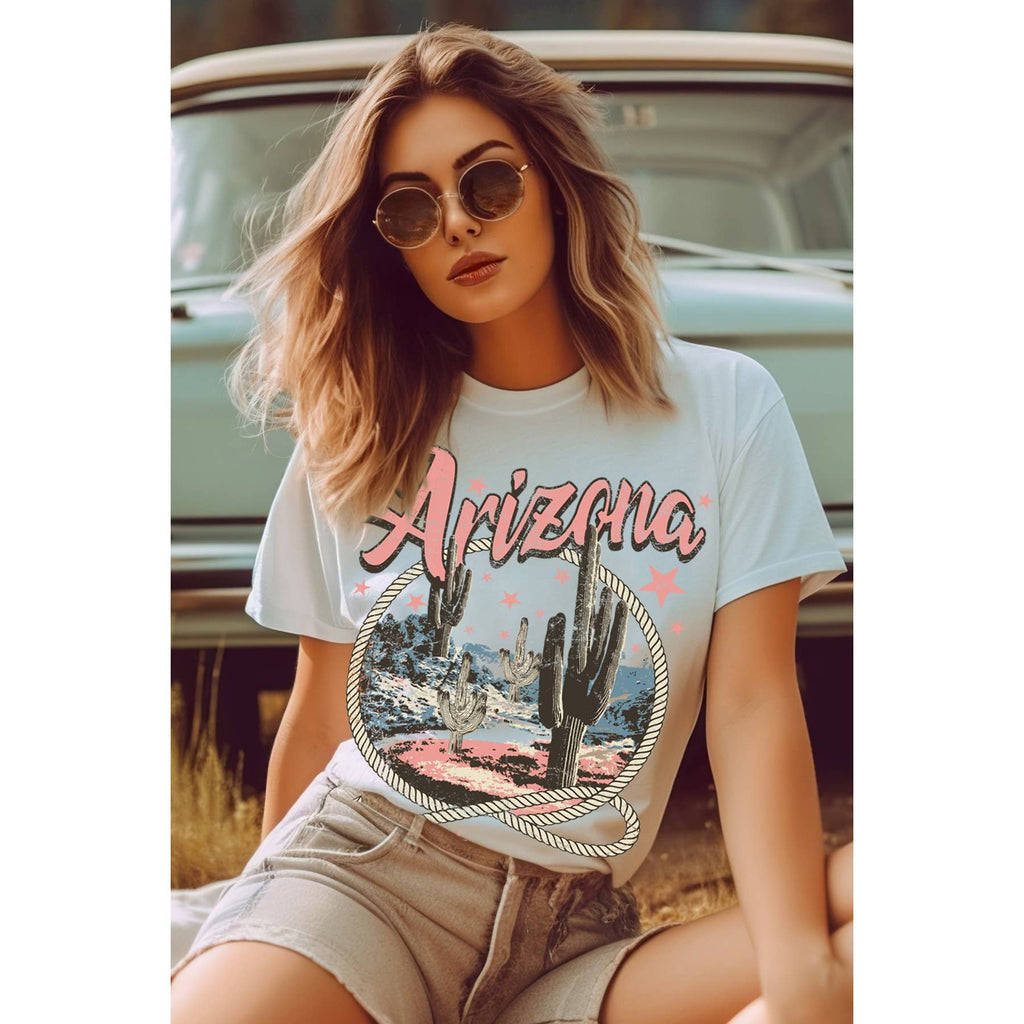 Arizona Women Relaxed Fit Cotton - Adult & Kids T-Shirts, Sweatshirts & Hoodies apparel design preview 1