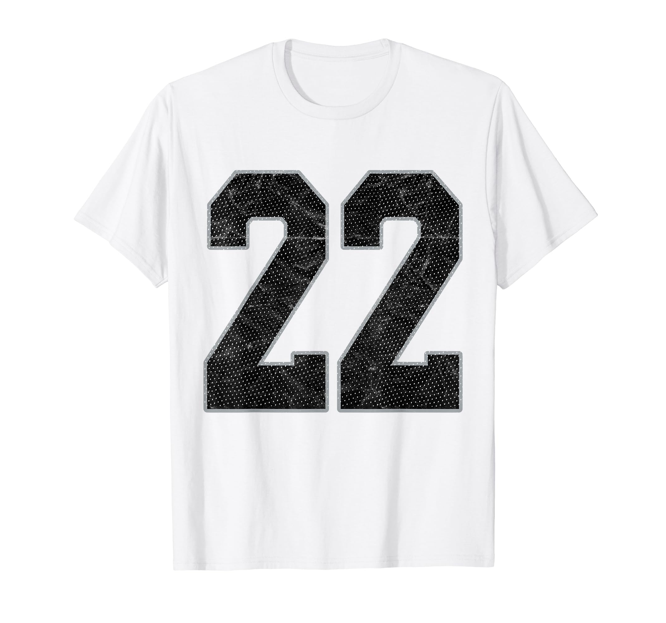 Number 22 Numbered Uniform Sports Team T-Shirt - Unique Graphic Unisex - T-Shirt, Sweatshirt, Hoodie