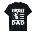 Bucket Dad Baseball Coach American T-Shirt - Casual Everyday Wear Unisex - T-Shirt, Sweatshirt, Hoodie