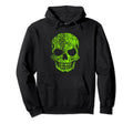 Distressed Faded Skull Hoodie - Fun Novelty Design Unisex - T-Shirt, Sweatshirt, Hoodie