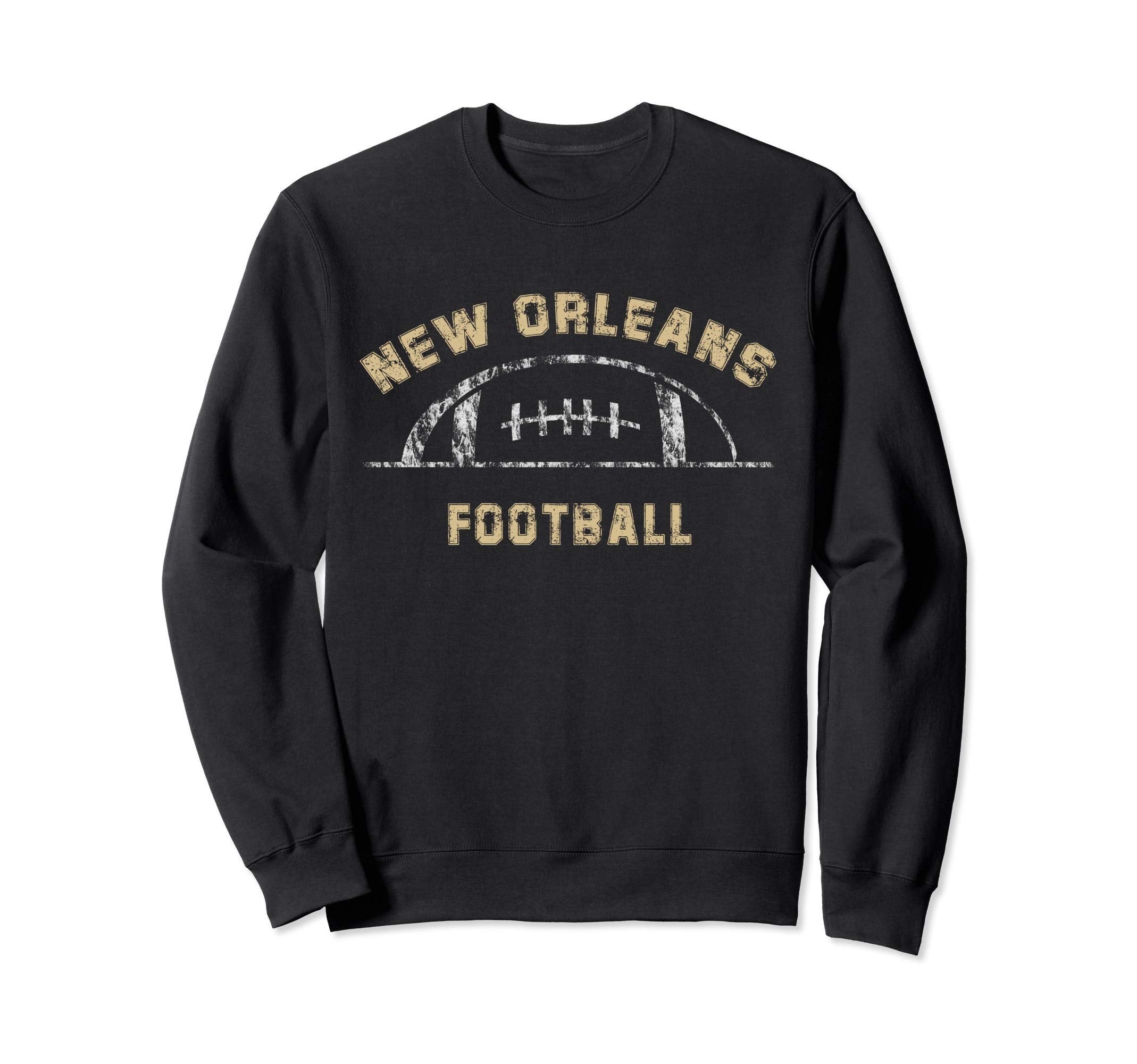 New Orleans Football End Zone Sweatshirt - Streetwear Style for Adults - T-Shirt, Sweatshirt, Hoodie