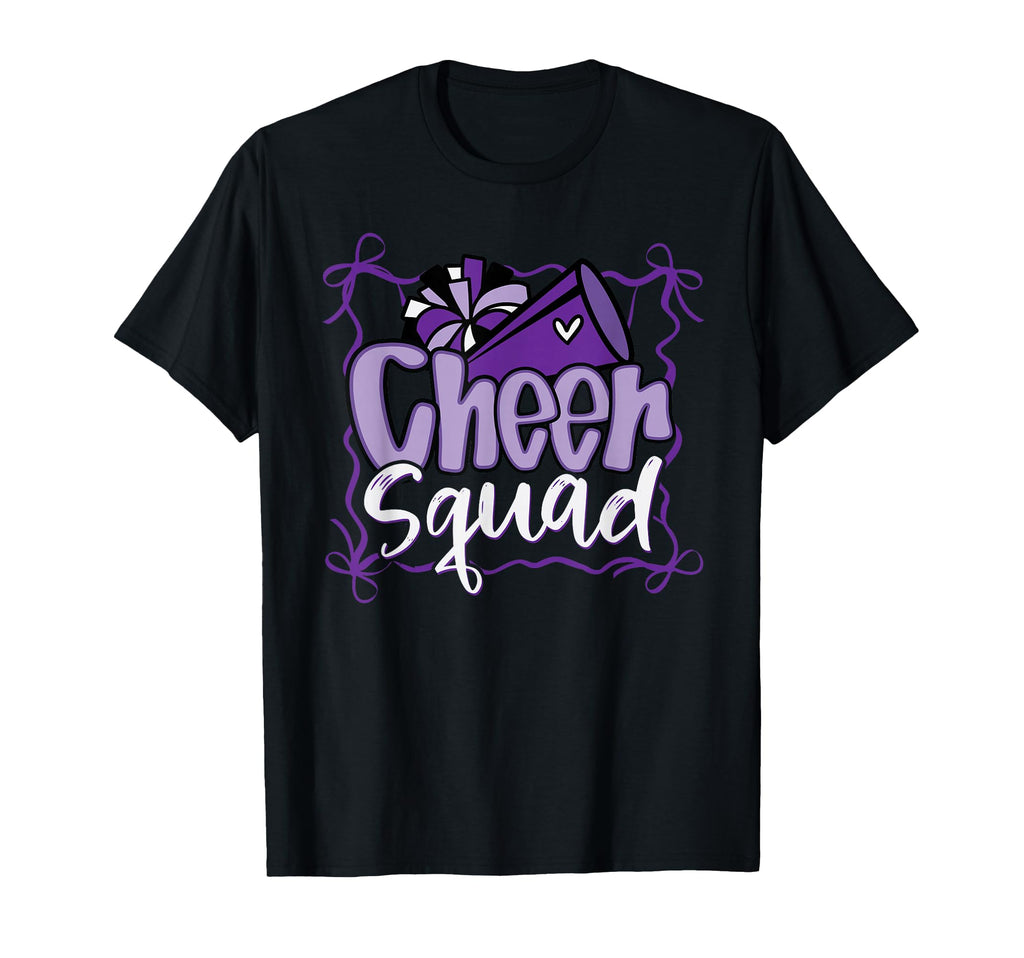 Coquette Pom Poms Bow Cheer Squad Match T-Shirt - Minimalist Print Unisex - T-Shirt, Sweatshirt, Hoodie