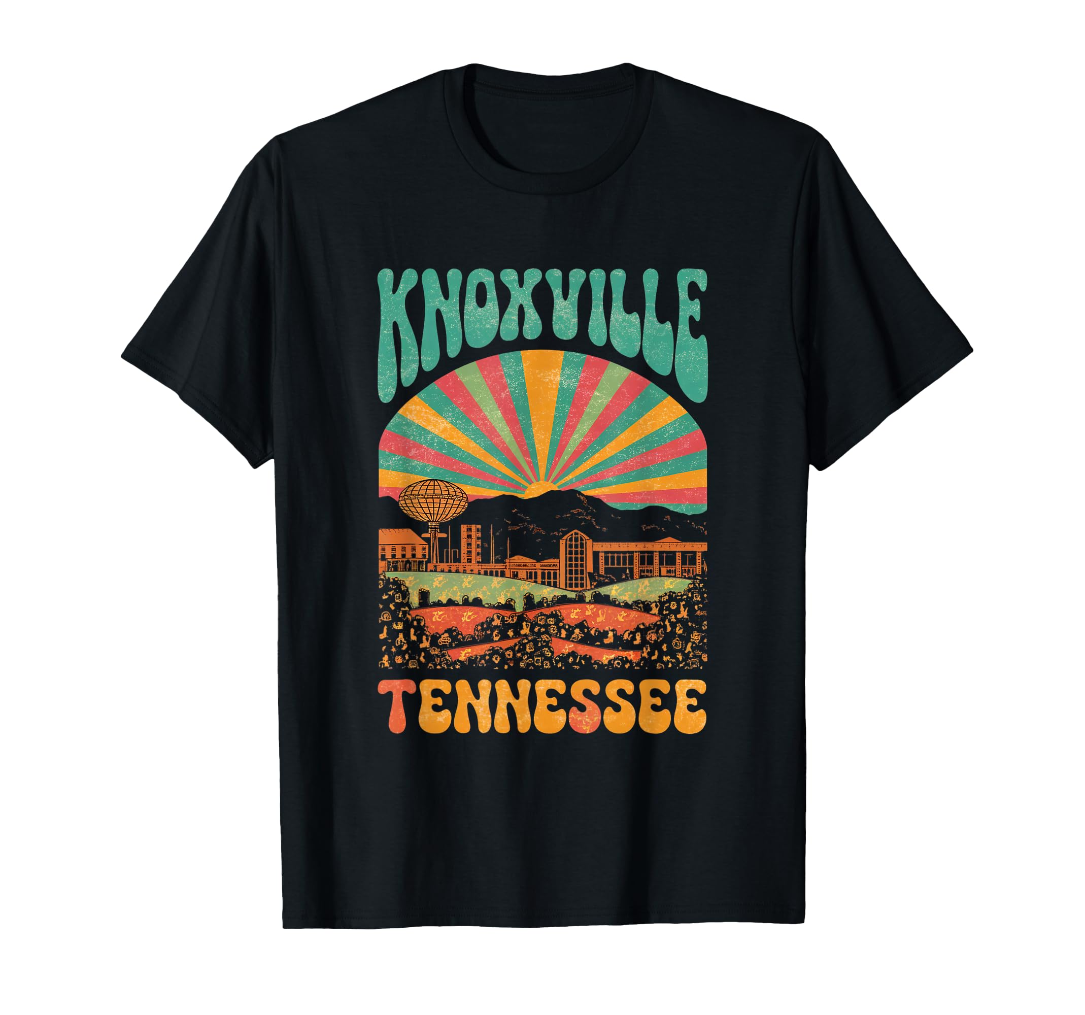 Knoxville Tennessee Sunset Skyline T-Shirt - Graphic Print for Adults - T-Shirt, Sweatshirt, Hoodie