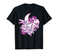 Flower Tyrannosaurus Rex Pastel T-Shirt - Fun Novelty Design for Adults - T-Shirt, Sweatshirt, Hoodie
