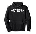 Detroit Michigan Distressed Hoodie - Streetwear Style Unisex - T-Shirt, Sweatshirt, Hoodie