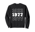 47 Year Old Groovy 47Th Birthday Boho Sweatshirt - Graphic Print Men Women - T-Shirt, Sweatshirt, Hoodie