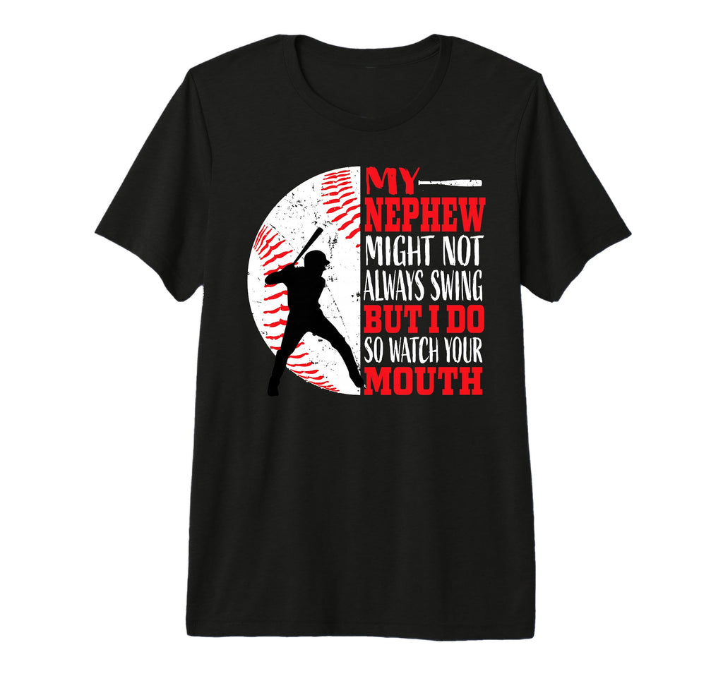 Funny Baseball Shirts Aunt Uncle T-Shirt - Fun Novelty Design for Adults - T-Shirt, Sweatshirt, Hoodie