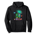 Space Alien Couple Matching 60S 70 Hoodie - Streetwear Style Men Women - T-Shirt, Sweatshirt, Hoodie