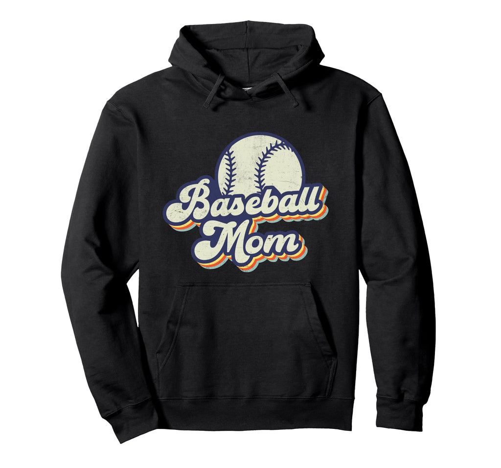 Baseball Mom Mothers Day Baseball Mama Hoodie - Trendy Graphic Men Women - T-Shirt, Sweatshirt, Hoodie