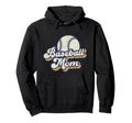 Baseball Mom Mothers Day Baseball Mama Hoodie - Trendy Graphic Men Women - T-Shirt, Sweatshirt, Hoodie
