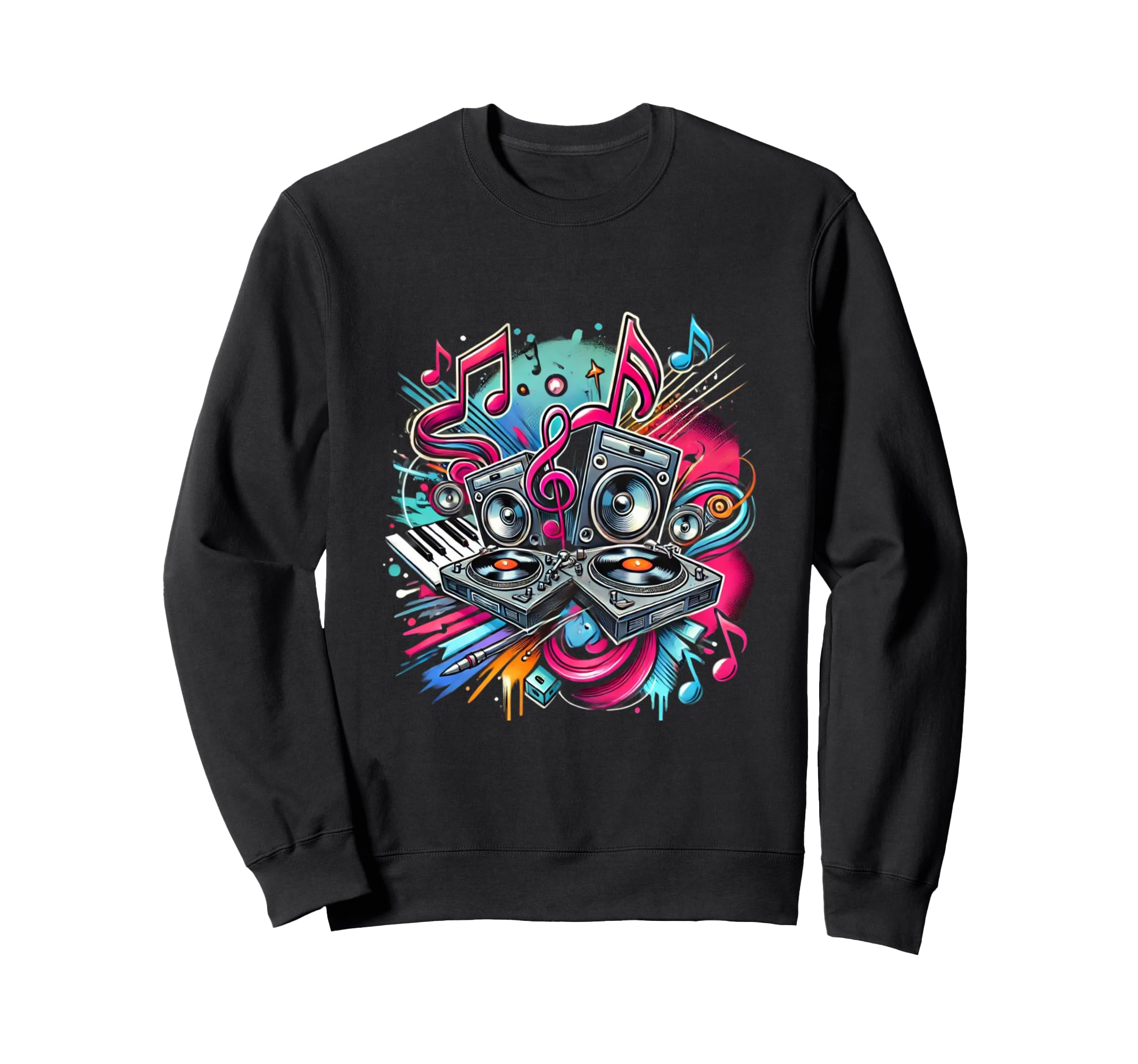 Urban Hip Hop Rock Music Sweatshirt - Custom Art Print for Adults - T-Shirt, Sweatshirt, Hoodie